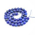 L0059 Wholesale Jewelry 4-12MM Lapis Lazuli Gemstones Sapphire Color Loose Beads Stone